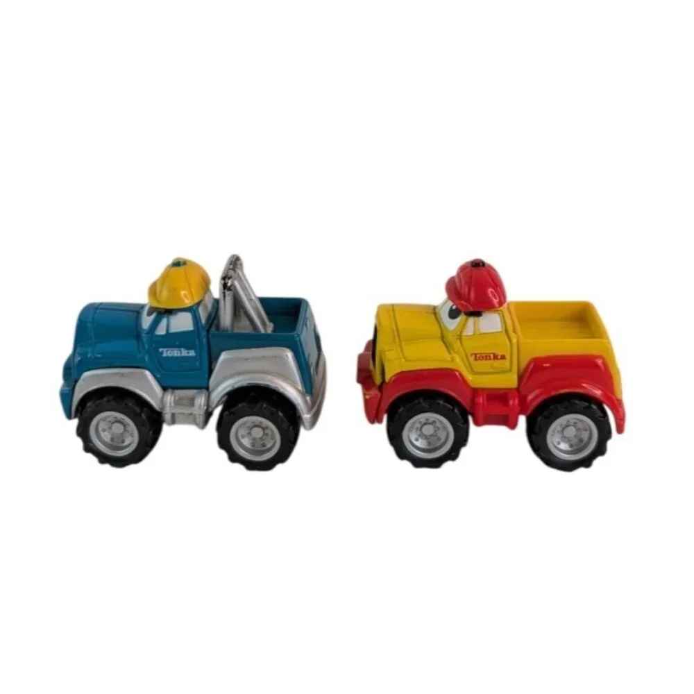 Maisto Tonka Lil Chuck & Friends‎ Diecast Trucks Cars Lot of 5 Vintage